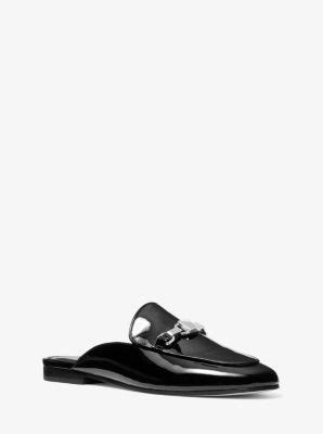 michael kors charlton leather mule|Charlton Patent Leather Mule .